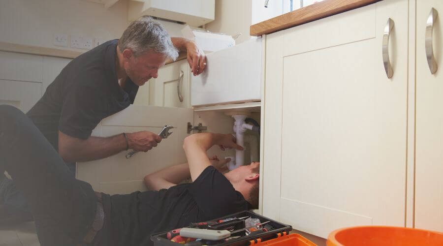 Professional burst pipe repair services in Durant, OK